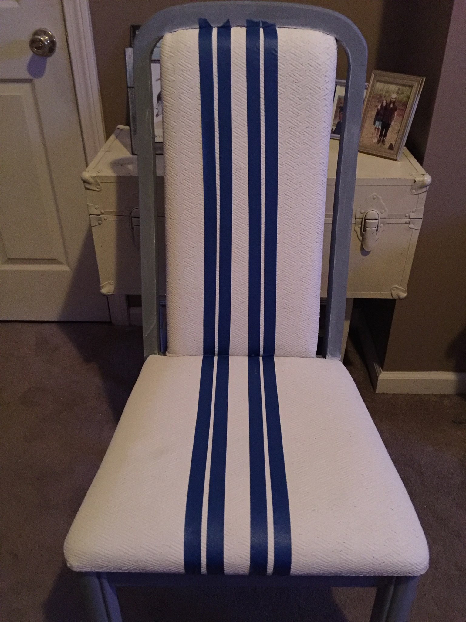 JUNE FURNITURE REFRESHPAINTED FABRIC DINING CHAIRS Our Crafty Mom