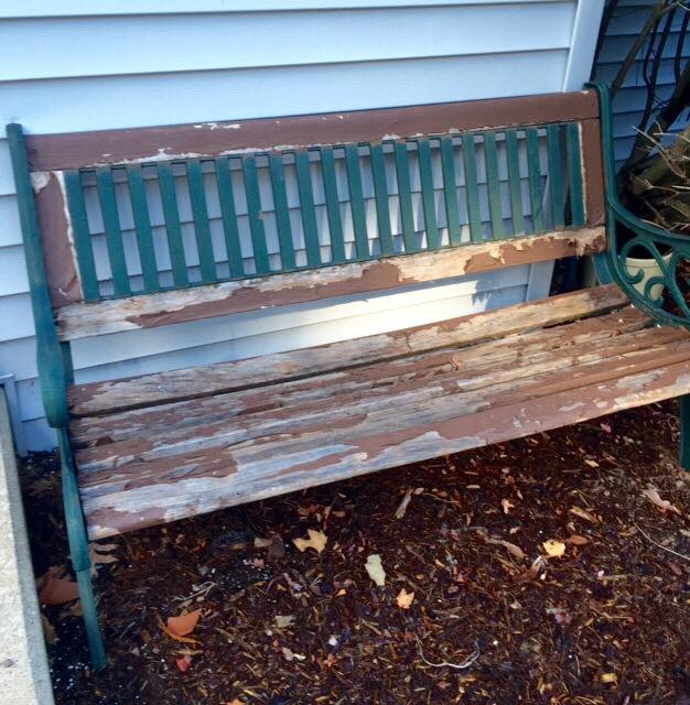 Furniture Refresh Challenge Garden Bench Makeover