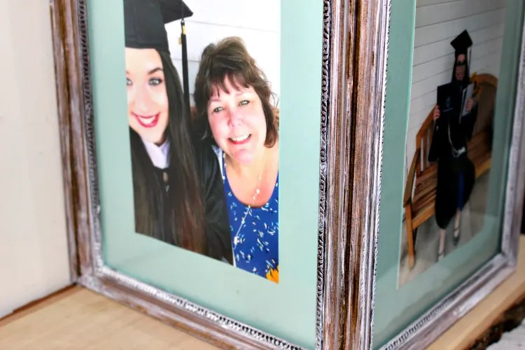 Easy DIY Graduation Photo Frame Card Box