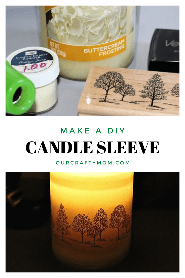 How To Make A DIY Candle Sleeve and Bath & Body Works Giveaway