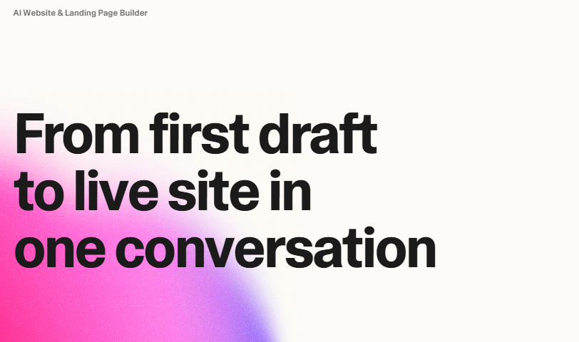 AI tools for building websites
