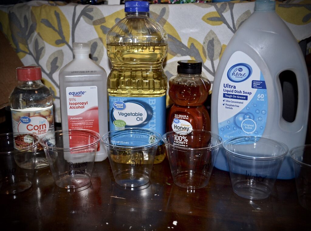 Sensory Bottle Science Density STEAM Activity Our Family Code