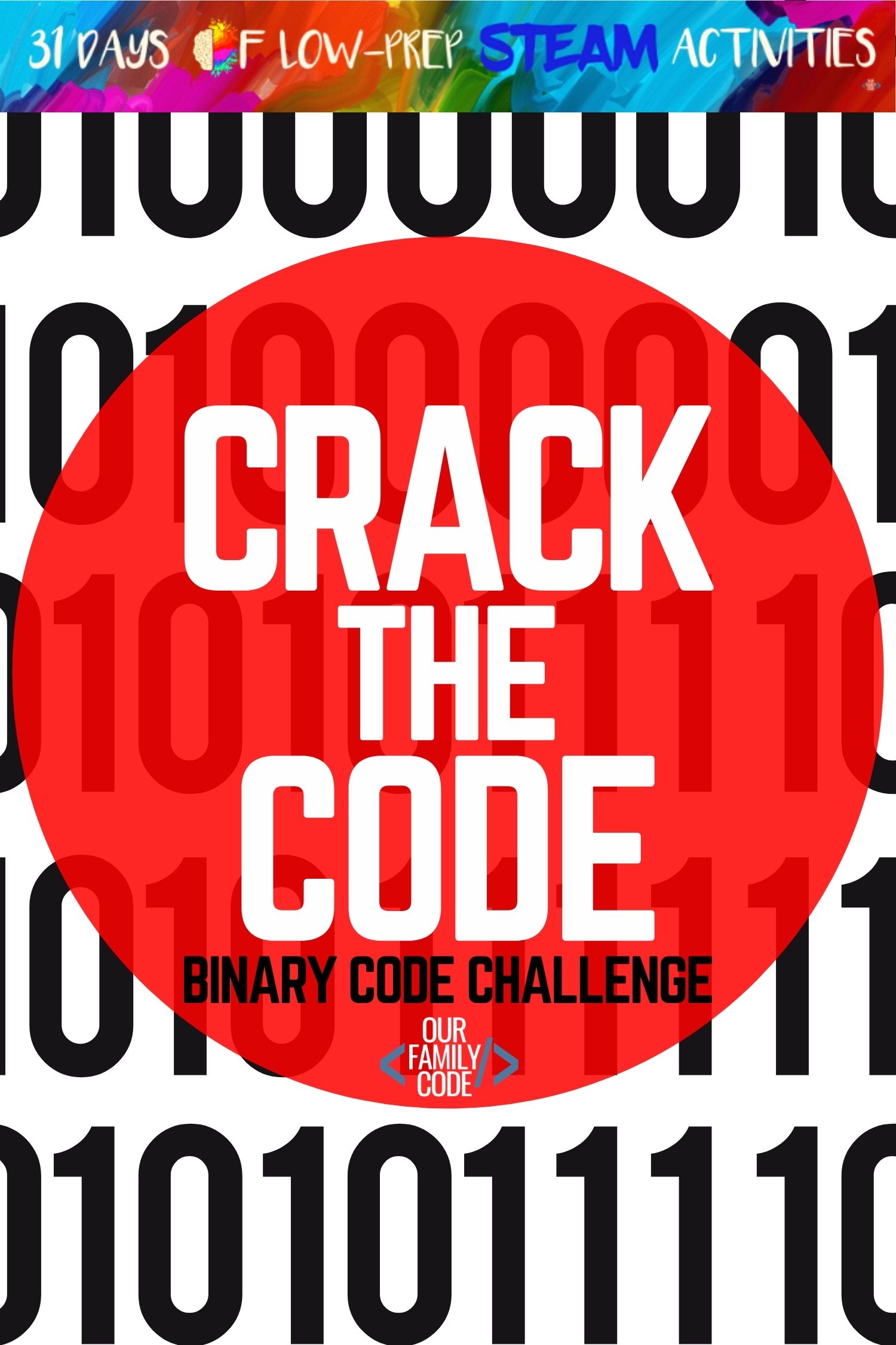 Teach Kids Binary Code with this 5bit Binary Code Challenge
