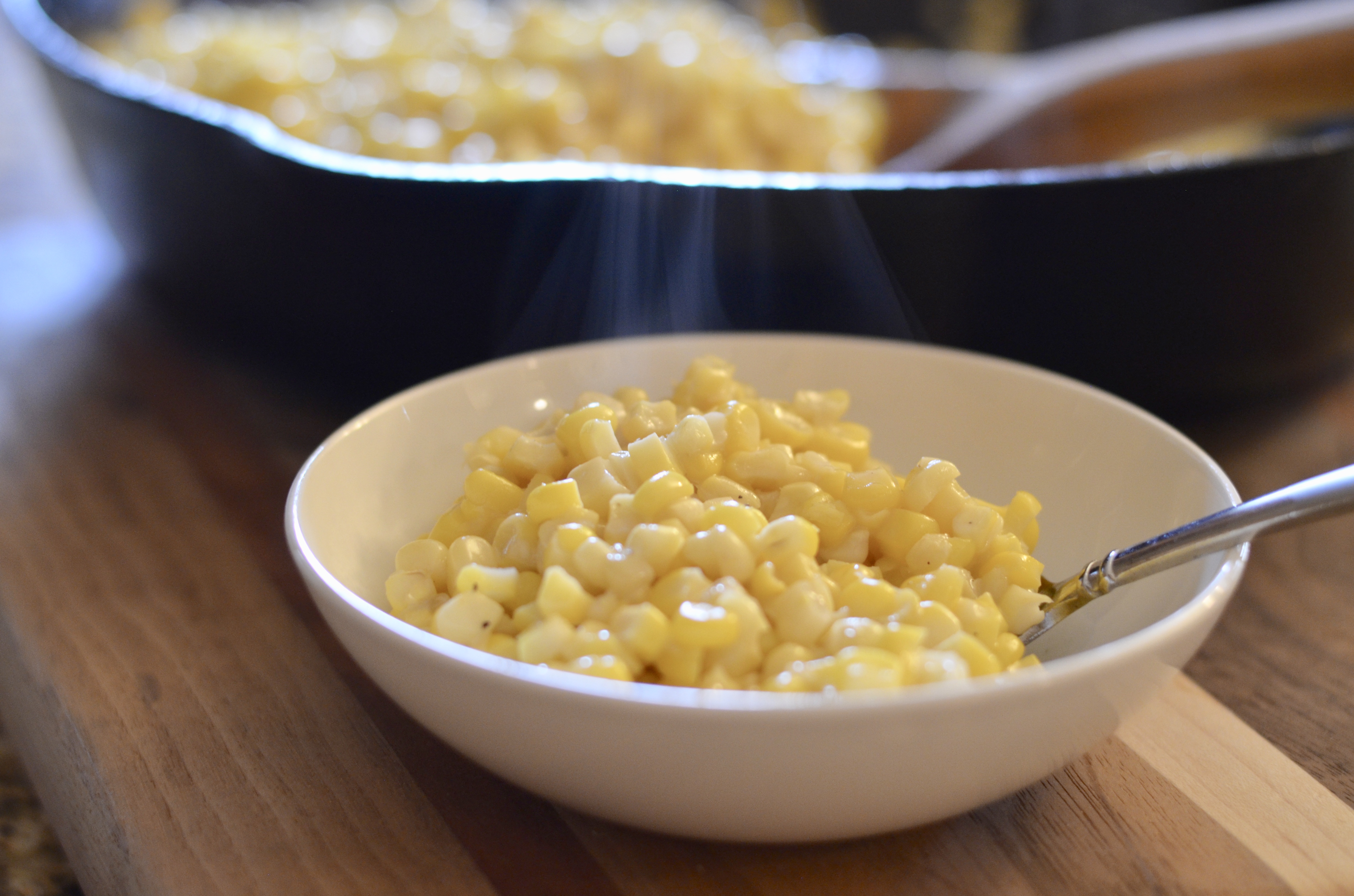 Skillet Fried Sweet Corn Our Future Homestead