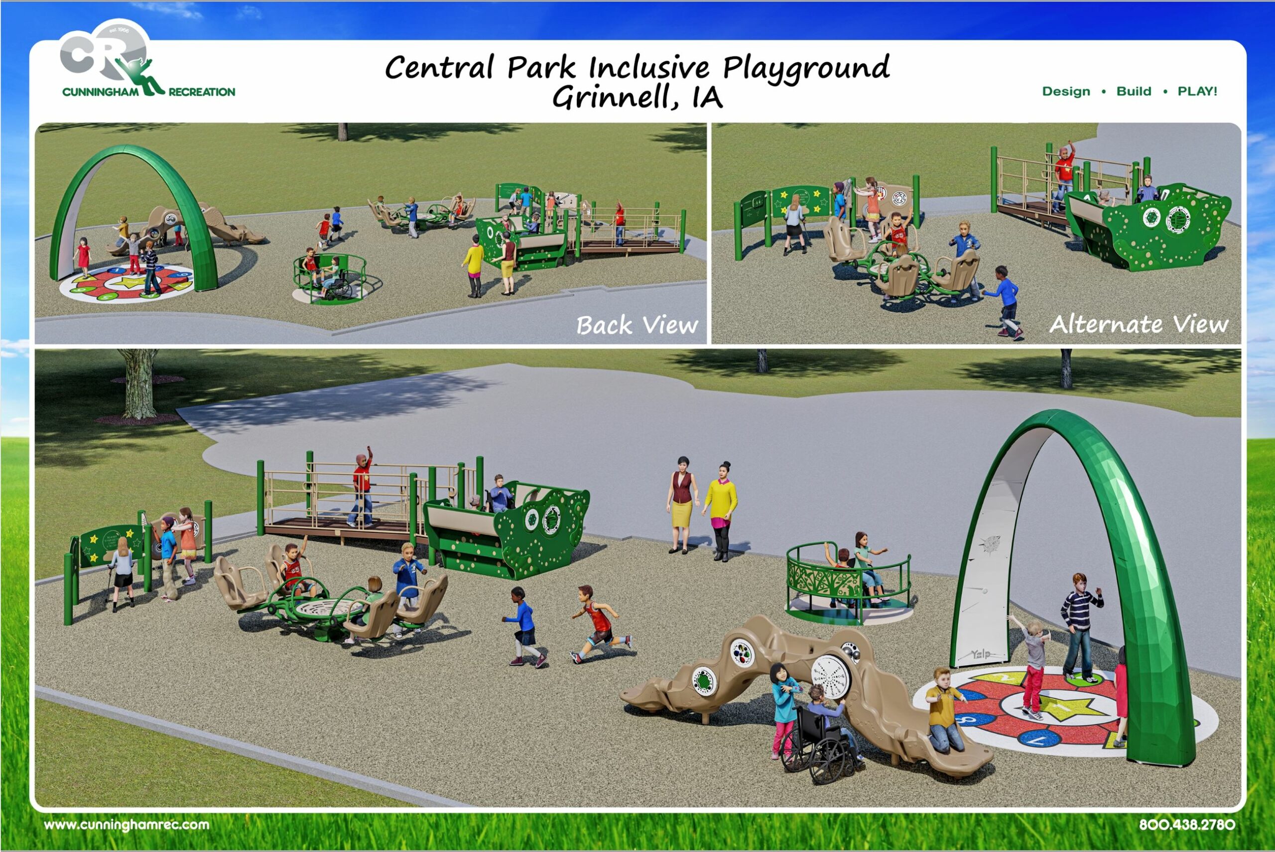 Central Park AllInclusive Playground Initiative ourgrinnell