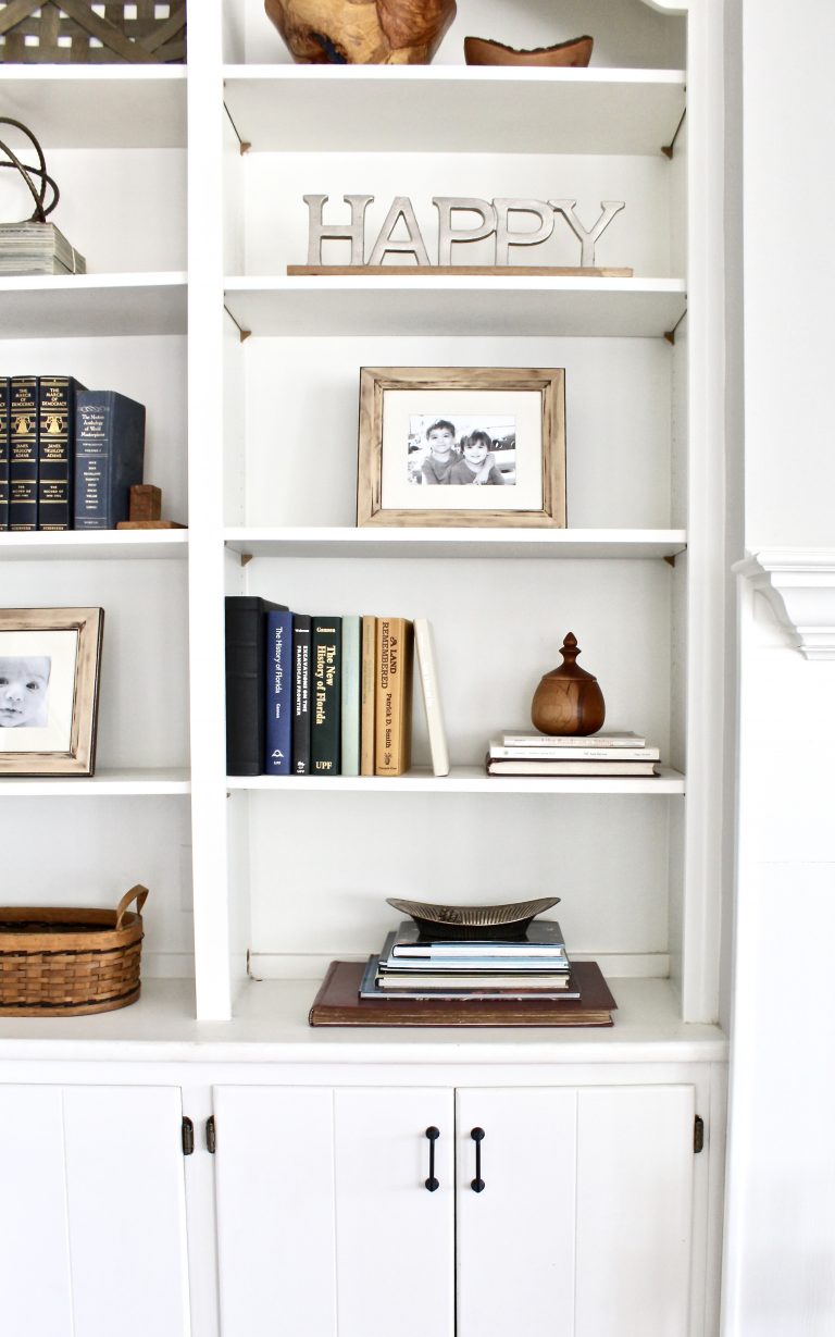 How to Style BuiltIn Shelves with Your Favorite Objects Our Hammock