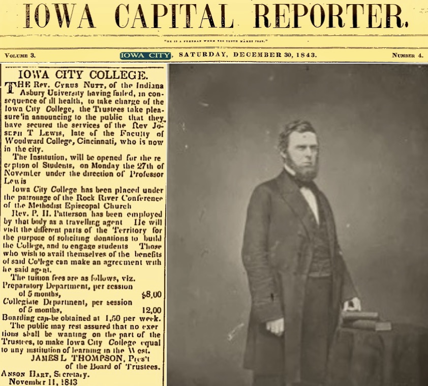 December 30, 1843. Our Iowa Heritage