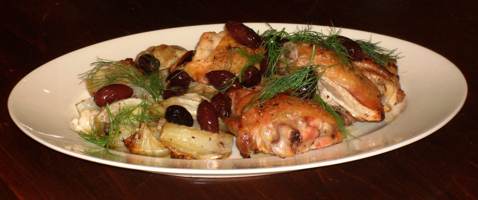 Roast Chicken With Fennel Our Italian Table