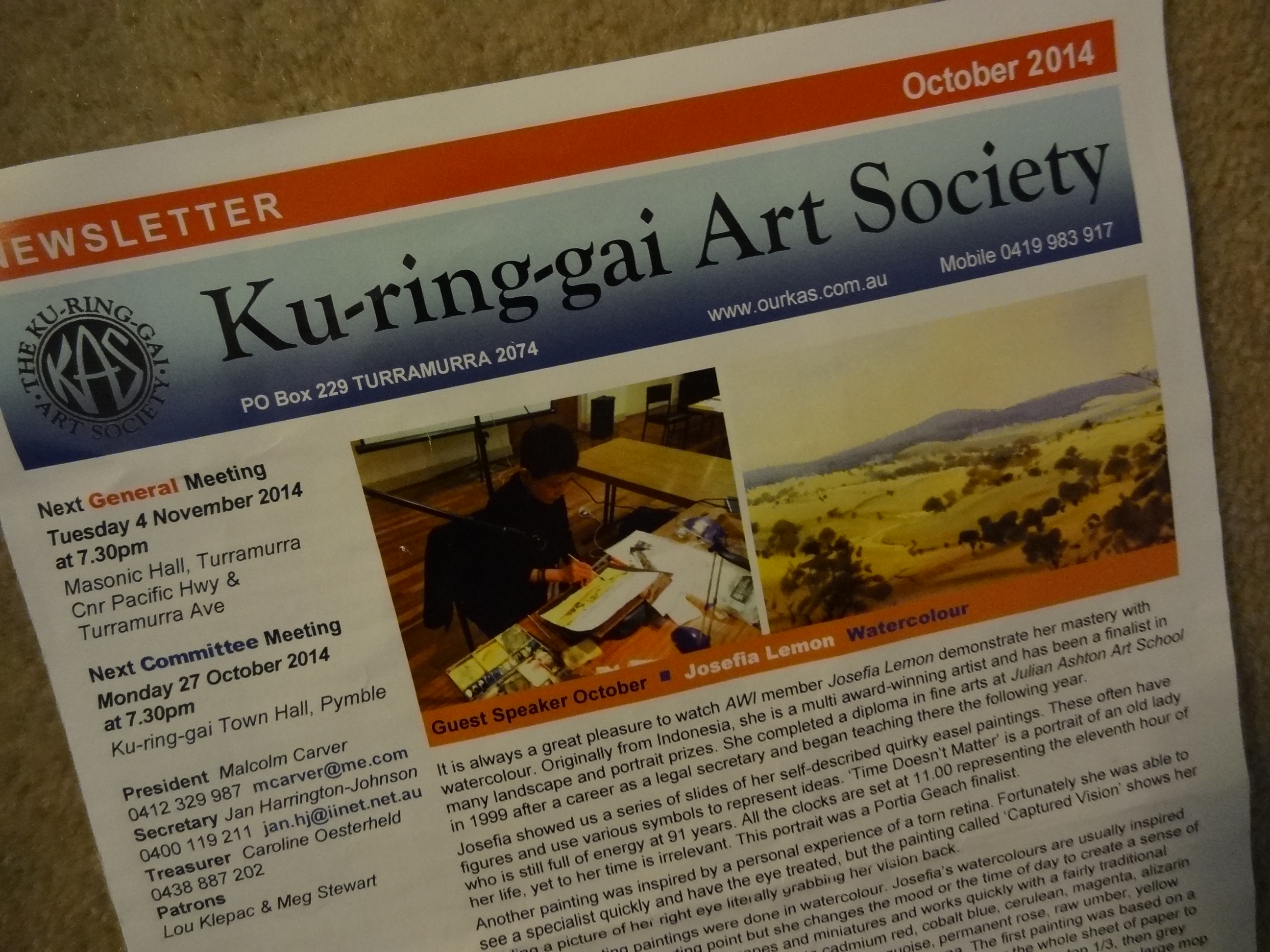 KuRingGai Art Society
