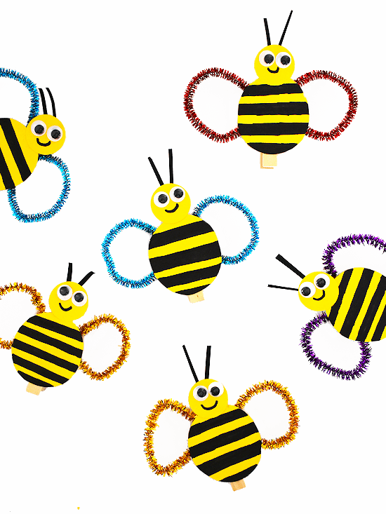 Clothespin Bee Craft Our Kid Things