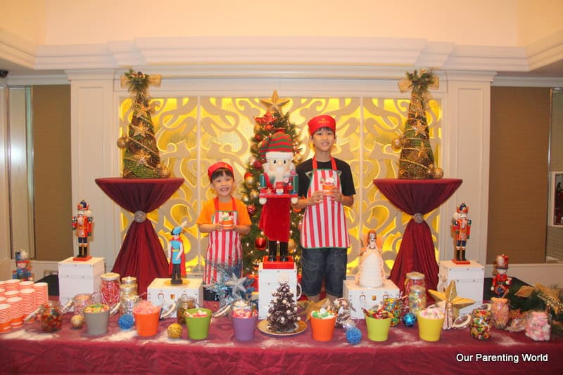 Gingerbread House Decorating at ShangriLa Hotel, Singapore