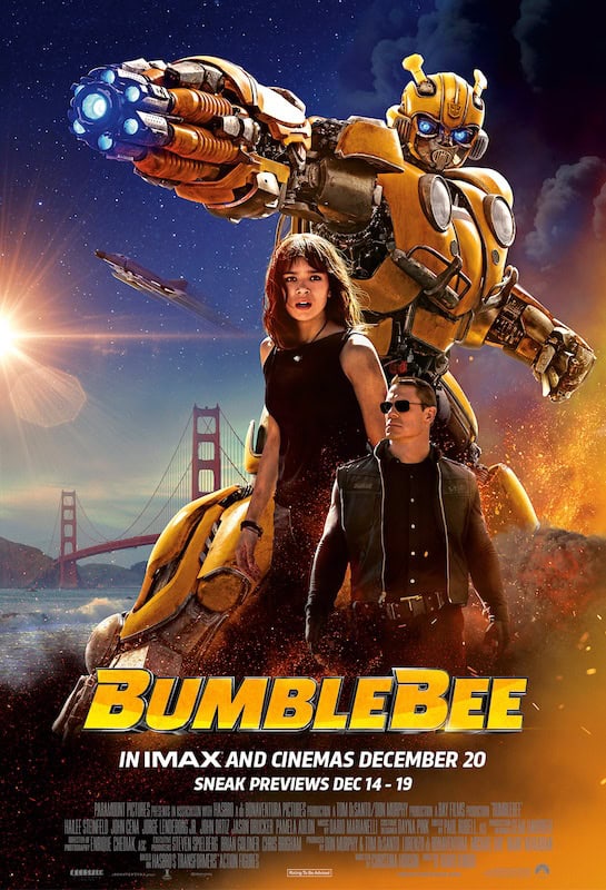 Bumblebee Movie Premiere Tickets and Movie Premiums Giveaway!