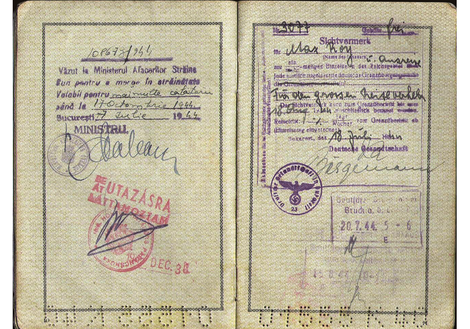 WW2 German ServicePassport Our Passports