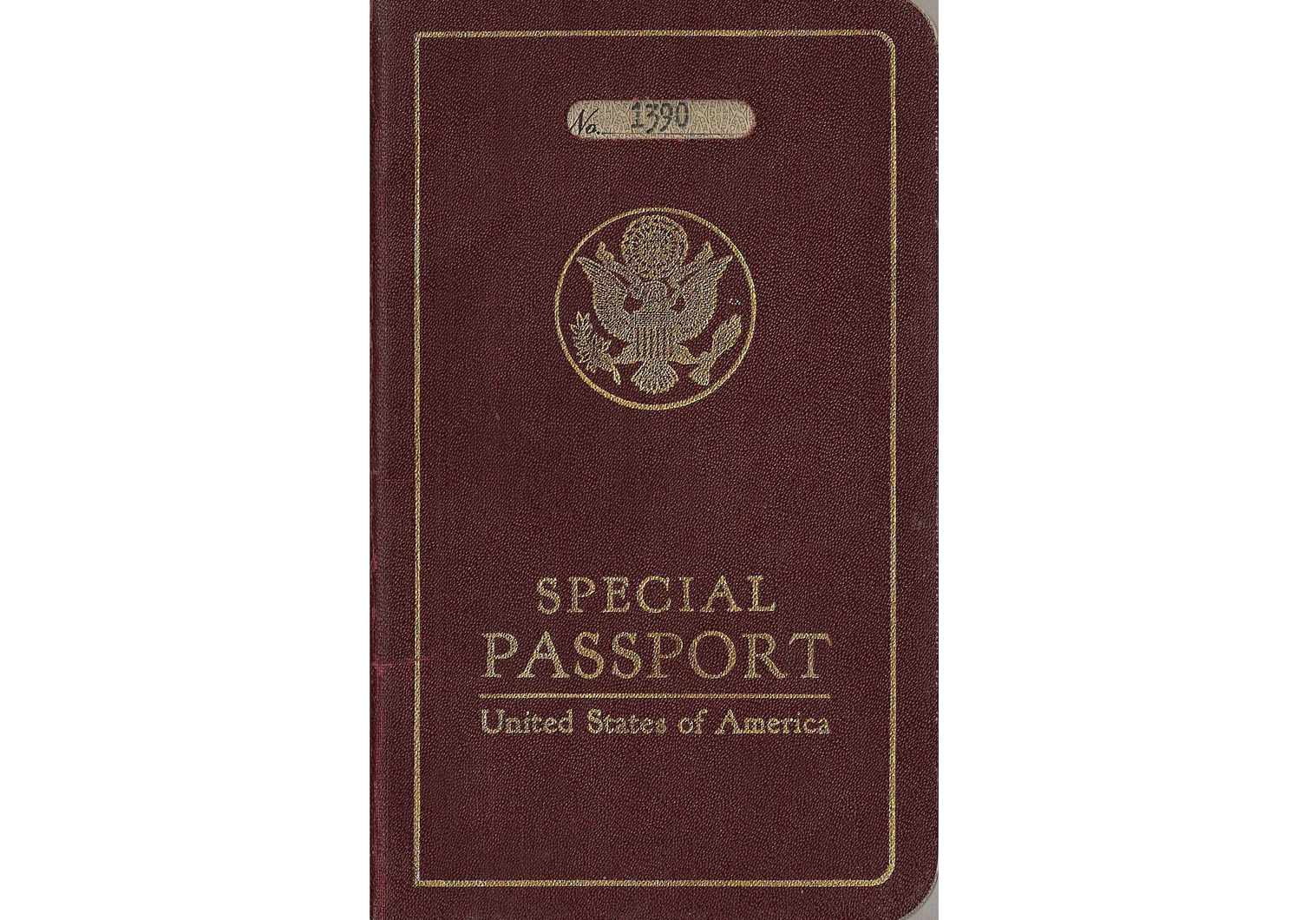 1934 Special passport Our Passports