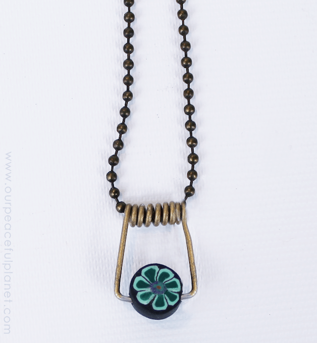 Clothespin Spring Necklaces