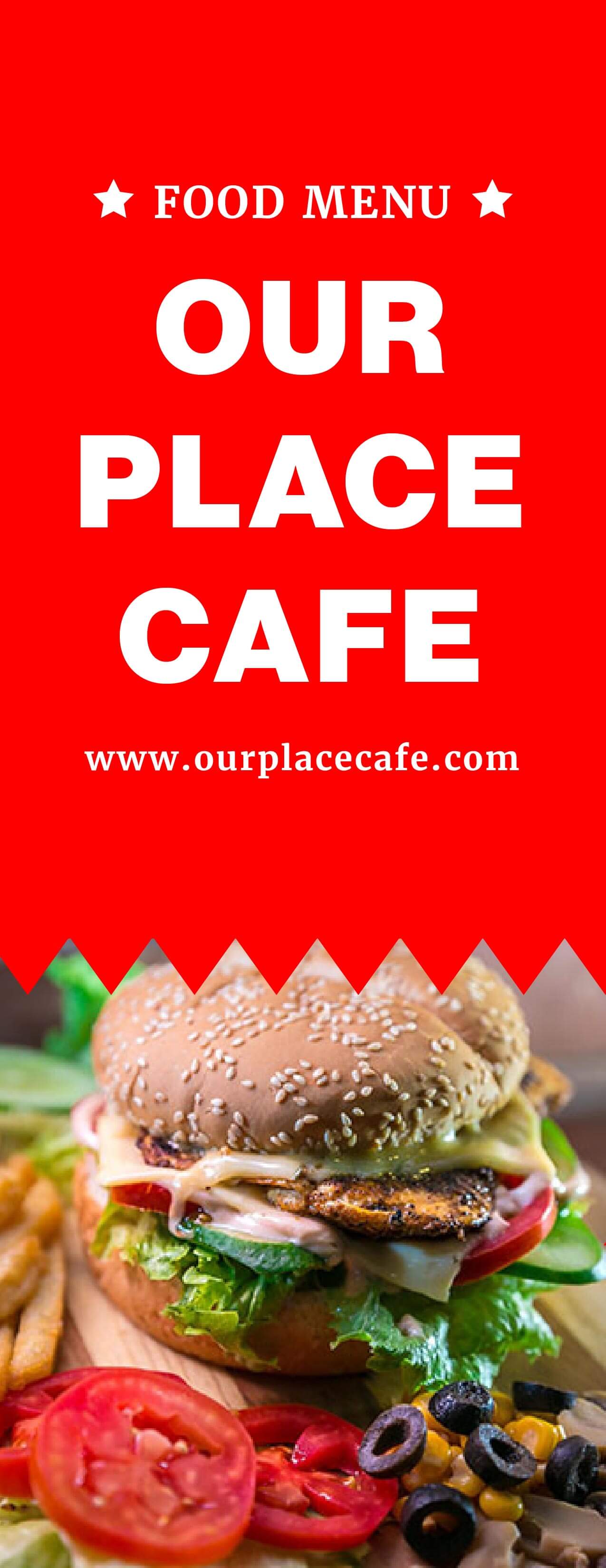 Menu Our Place Quick Stop and Cafe