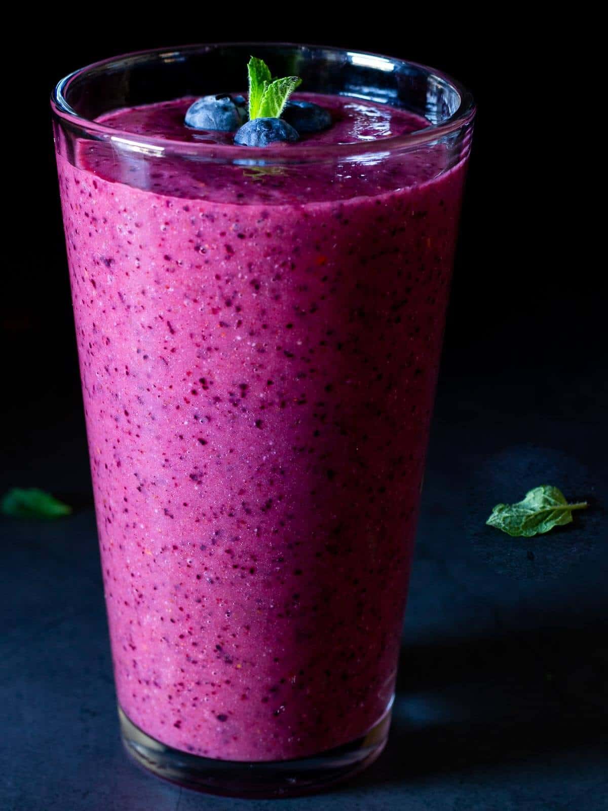 Almond Milk Berry Smoothie Our PlantBased World