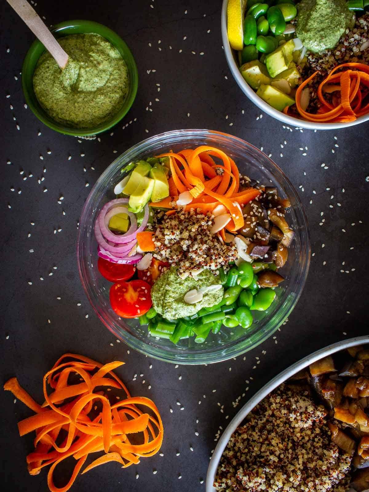 Vegan Quinoa Poke Bowl Our PlantBased World