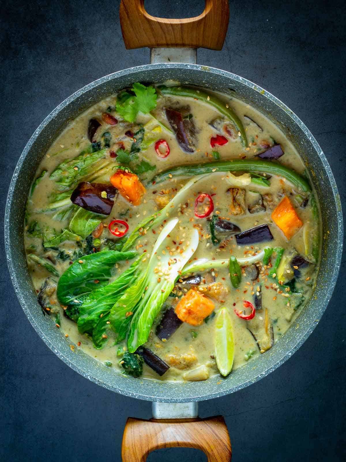 green thai curry