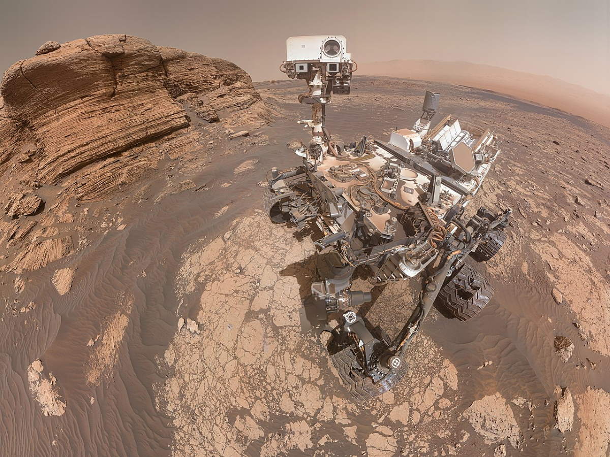 A historic selfie from Zhurong, the Chinese Mars Rover Our