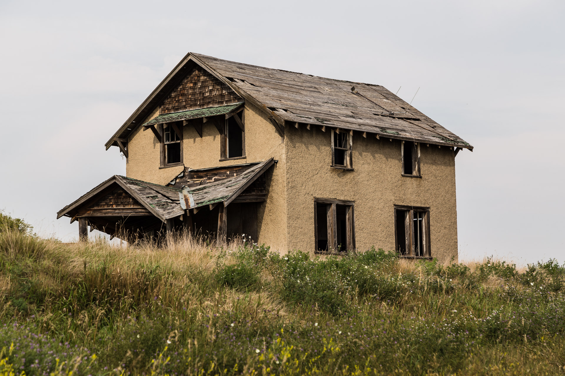 Central Butte, Saskatchewan, Canada All Collapsed Our Ruins