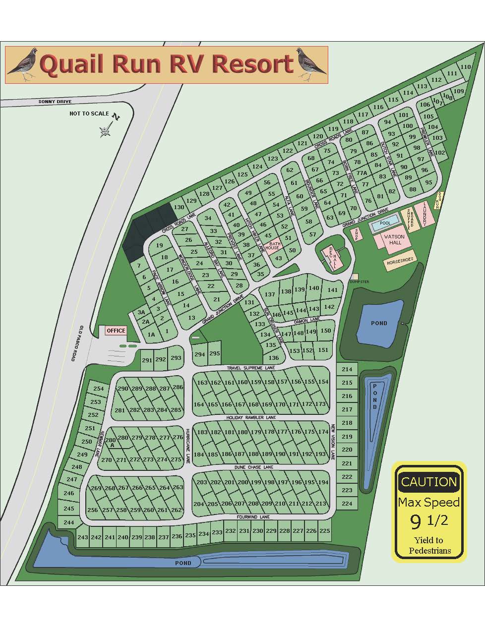 Quail Run 2024 Calendar Quail Run RV Resort Our Coddiwomple Journal