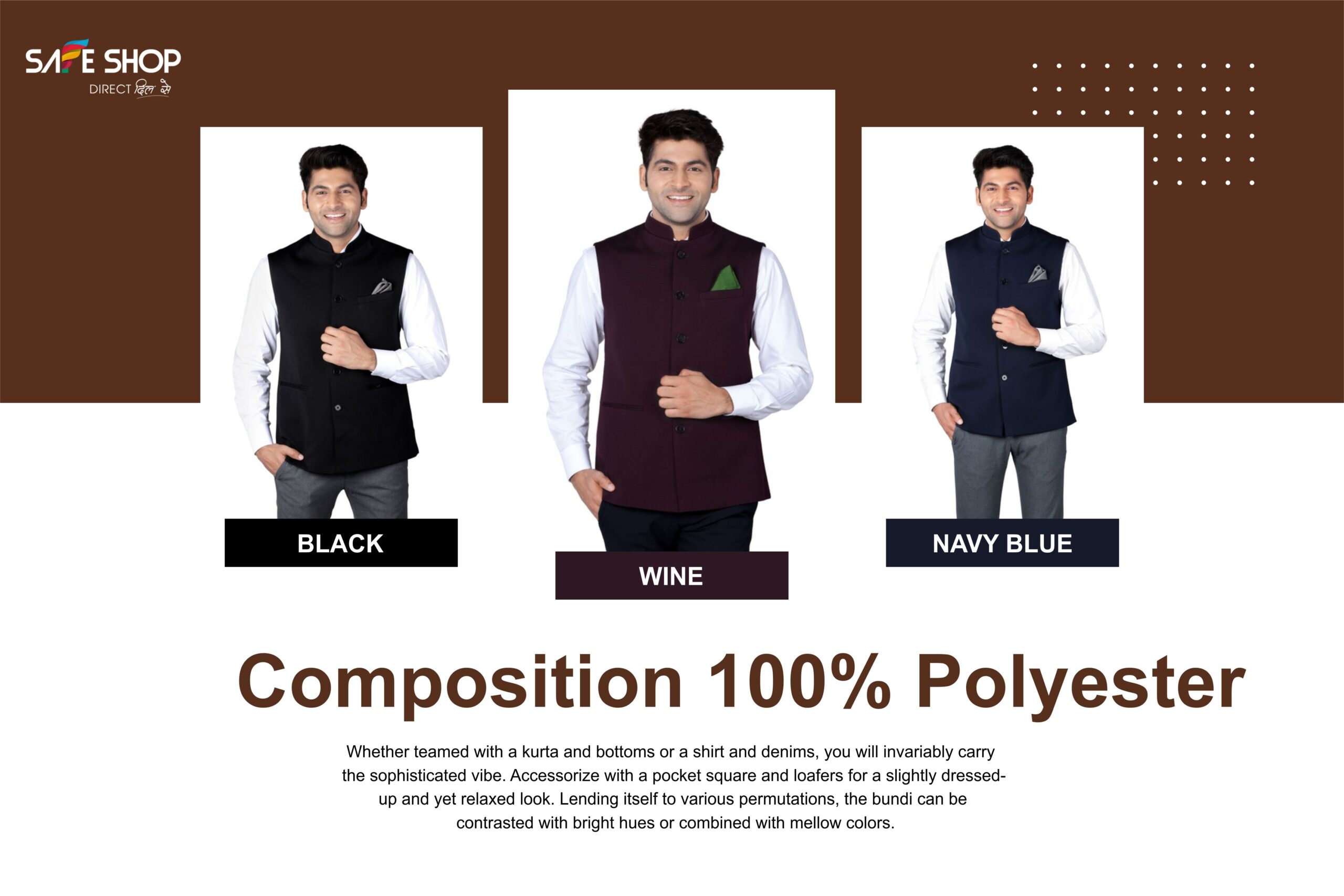 Premium Nehru Jacket Our Safe Shop