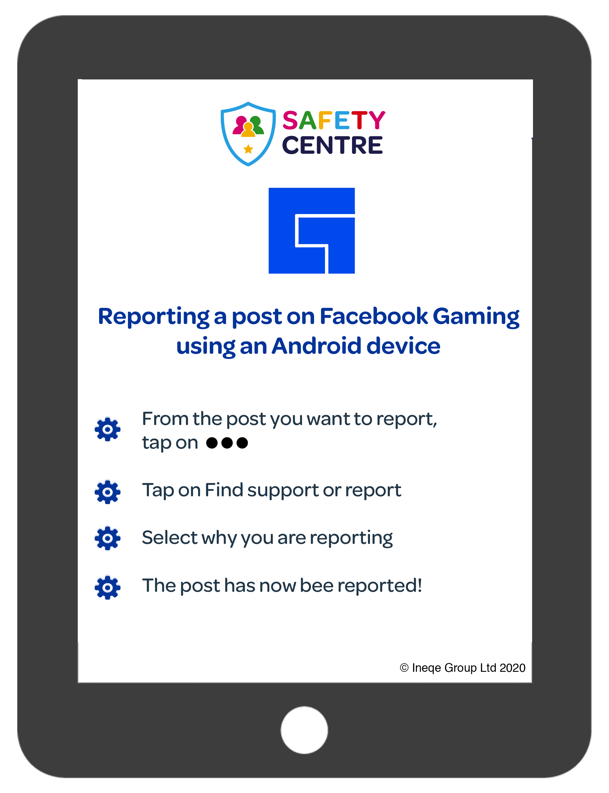 Report on Facebook Gaming Our Safety Centre