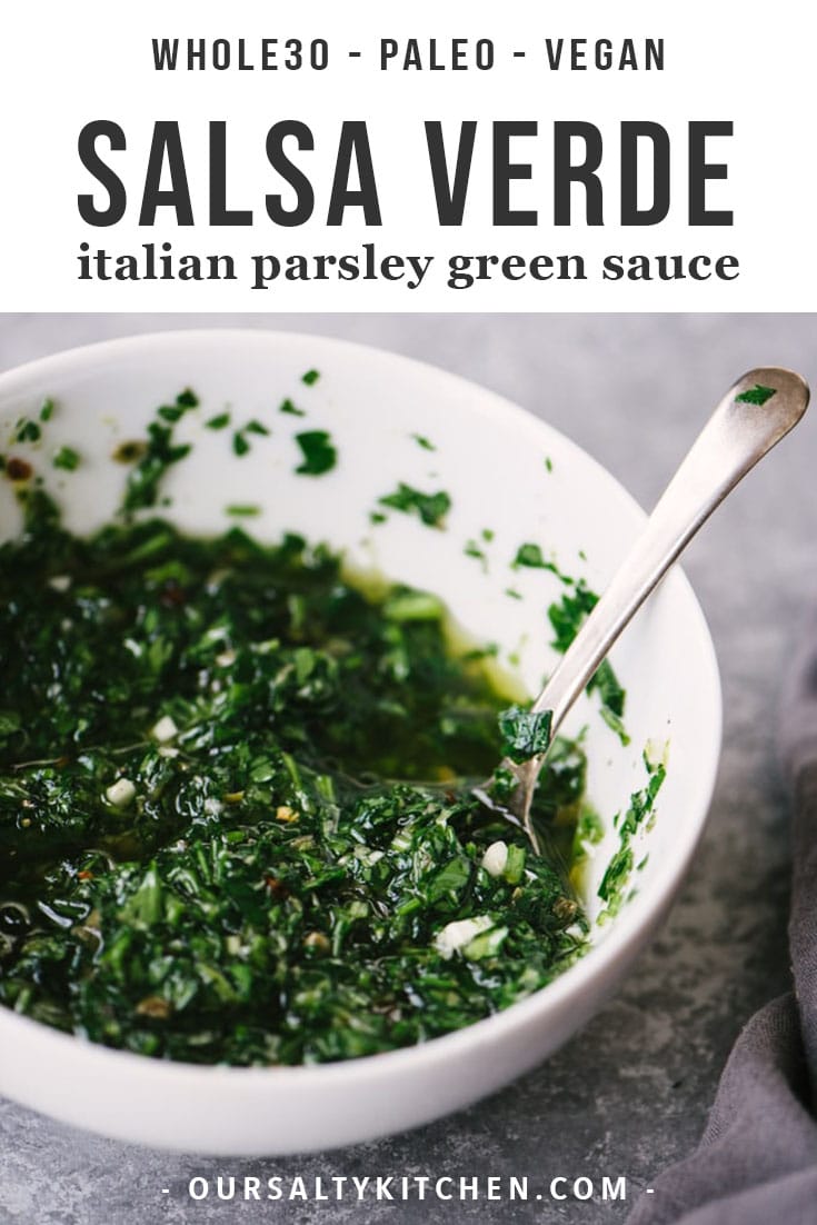 Italian Salsa Verde Recipe Our Salty Kitchen