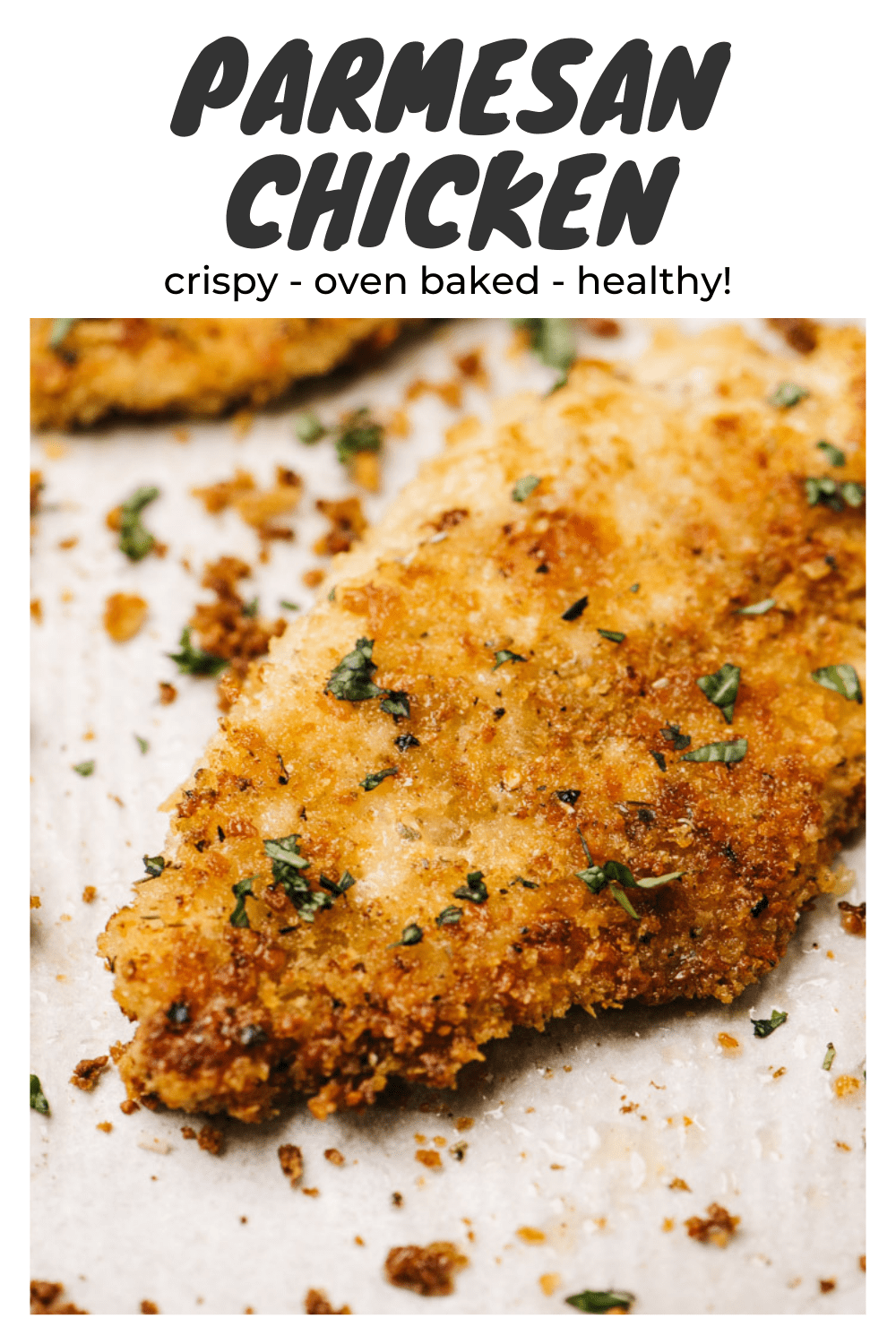 Baked Parmesan Crusted Chicken Our Salty Kitchen