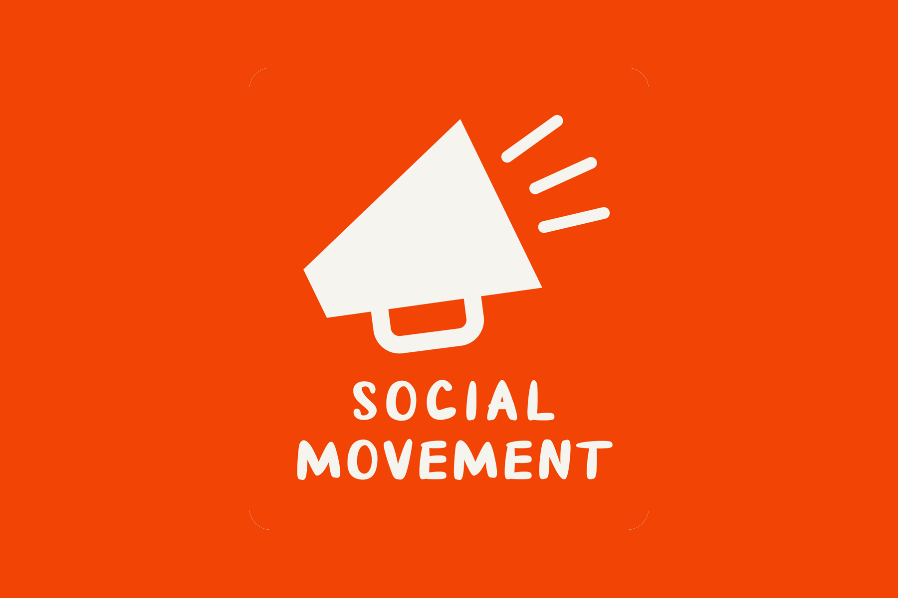Social movement Our Shared World