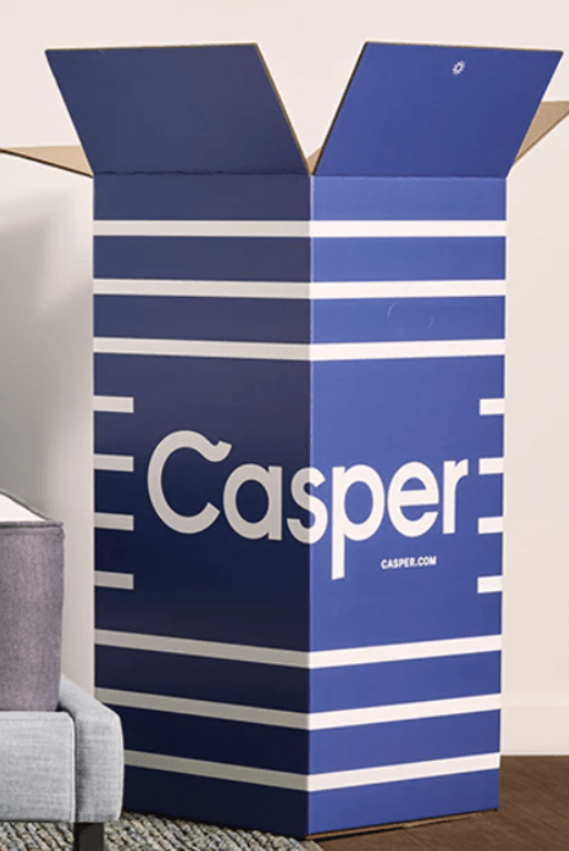 casper delivery process compared to cocoon
