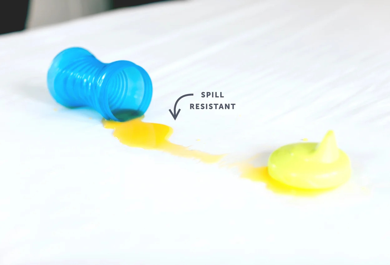 leesa mattress protected spills waterproof