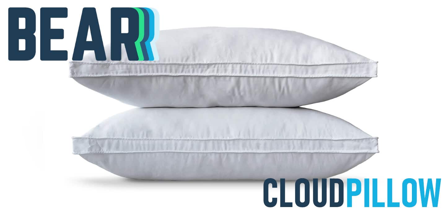 Bear Cloud Pillow Review Fluffy Down Alternative Pillows