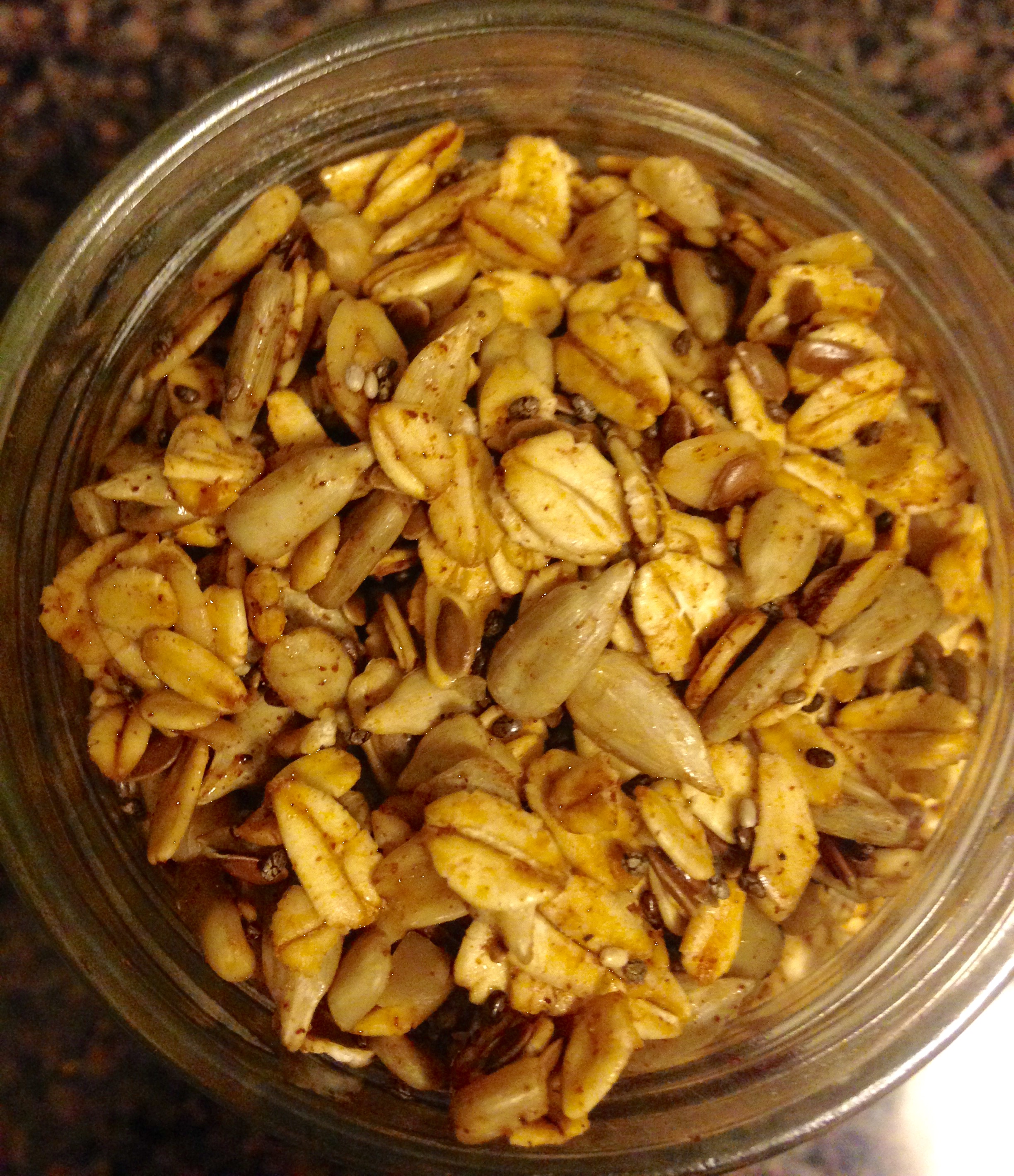 Sunflower Seed Granola our snacks