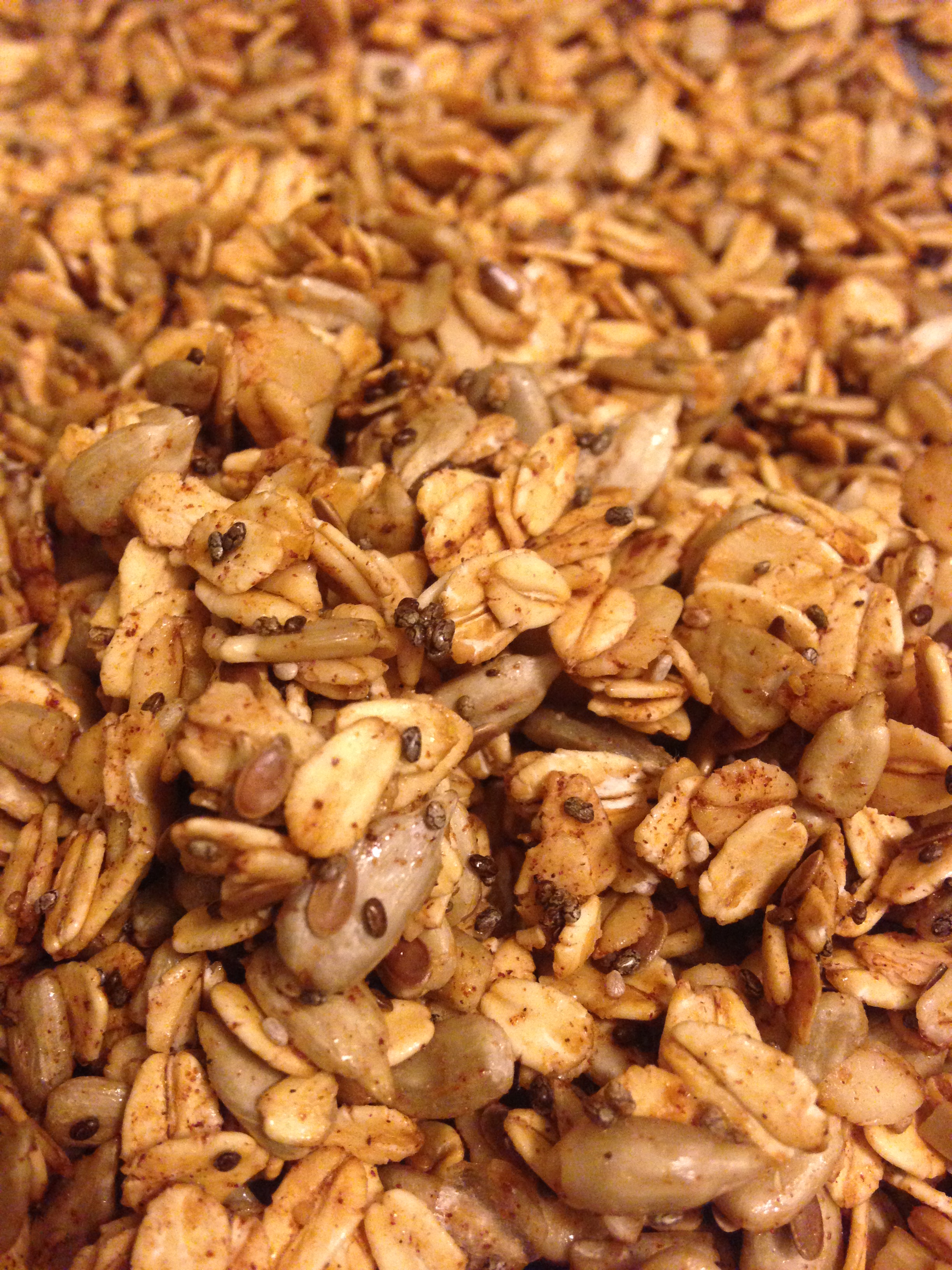 Sunflower Seed Granola our snacks
