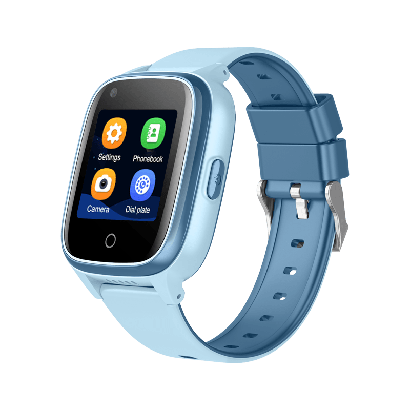 4G video Call Smart Android Kids GPS Watch tracker BLUE Our Store