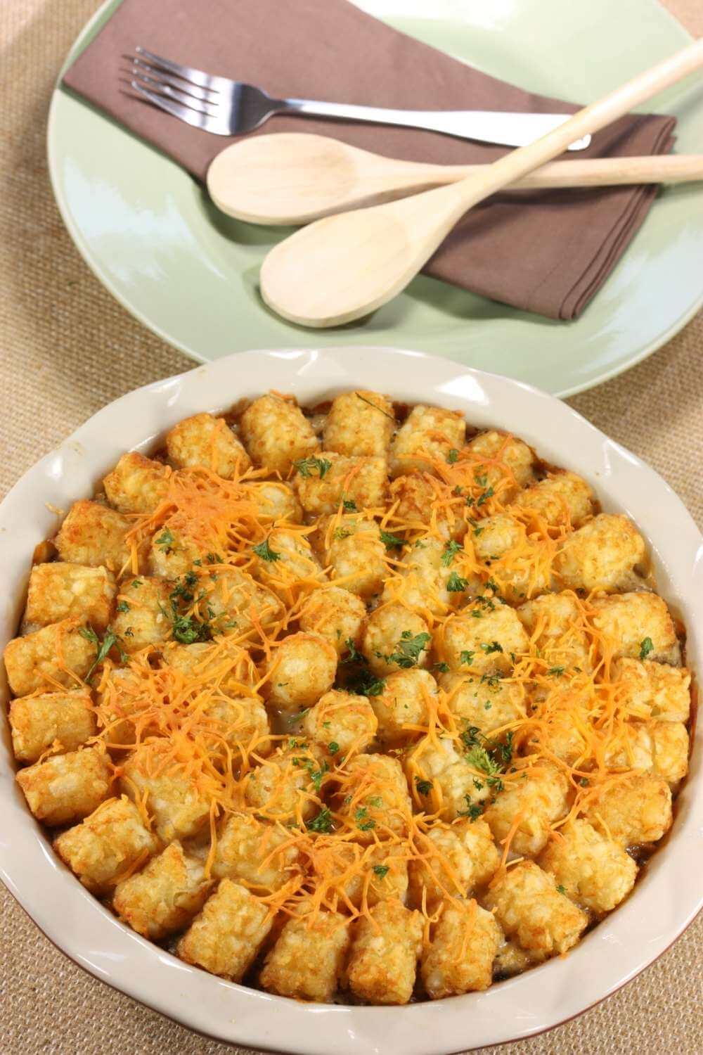 Pioneer Woman Tater Tot Casserole Table for Seven