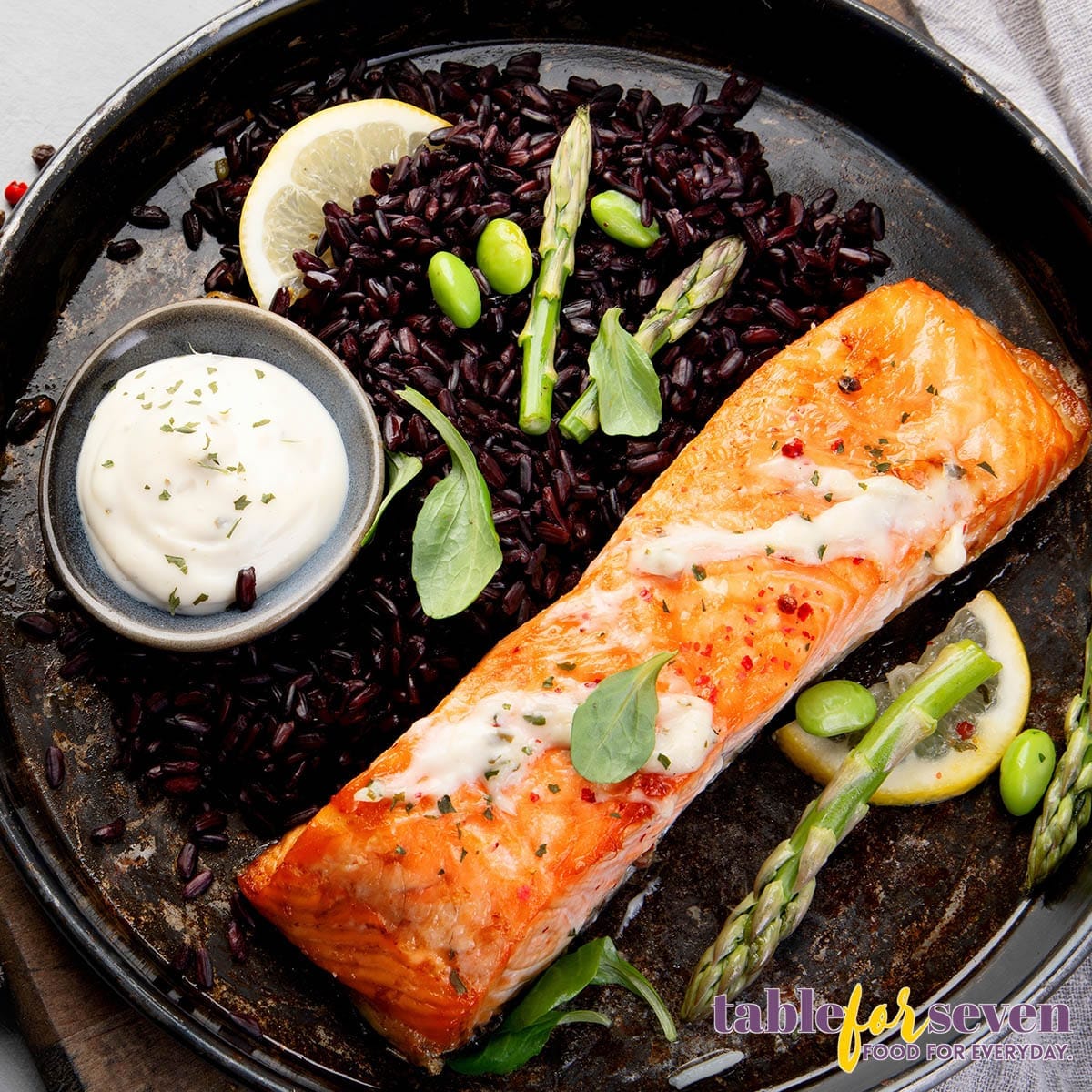 25 Best Black Rice Recipes Table for Seven