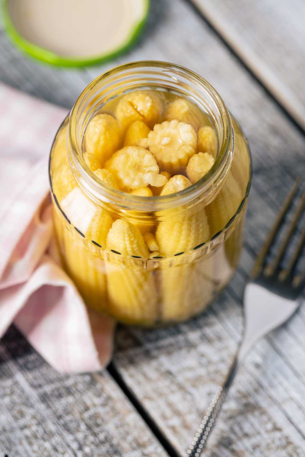 Pickled Baby Corn Recipe Table for Seven