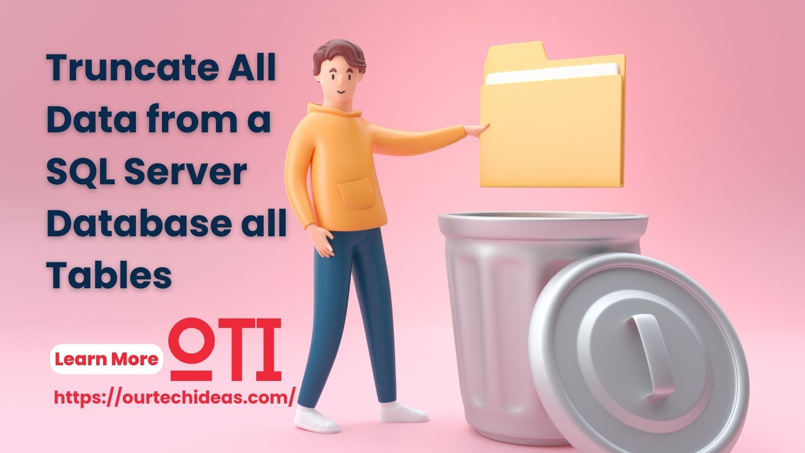 Truncate All Data from a SQL Server Database all Tables Our Tech Ideas