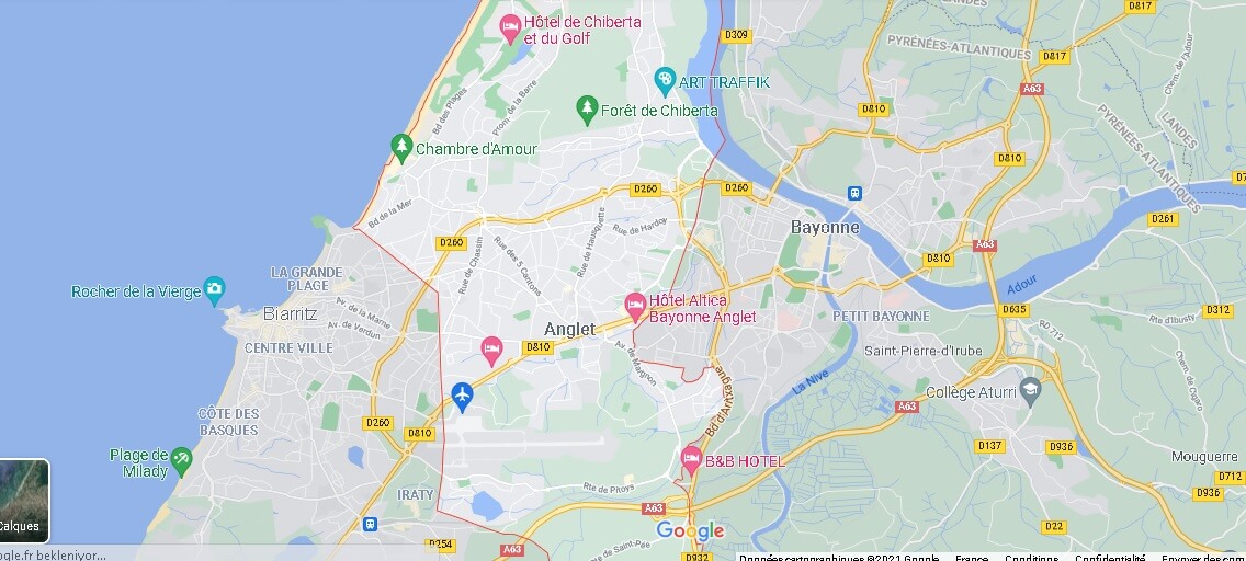 Pain Points À Connaître Sur "Carte D'anglet" Carte Anglet Où se trouve