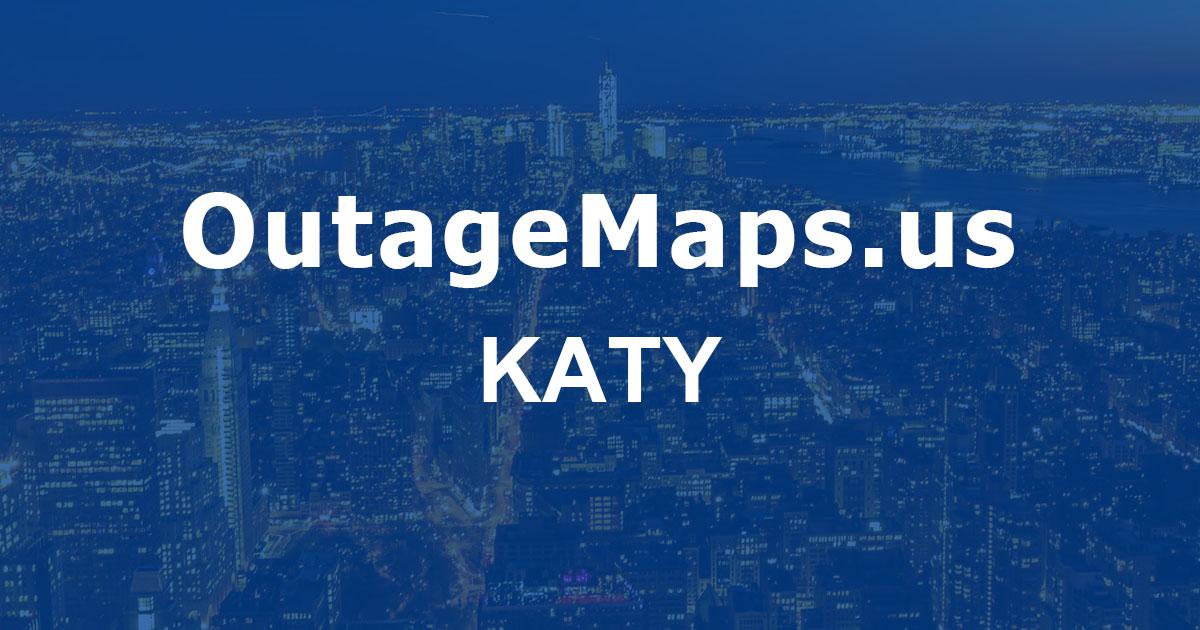 Katy Power Outages Map