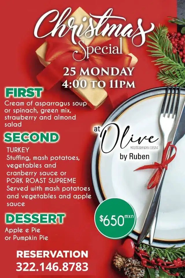 Where to Eat on Christmas in Puerto Vallarta List of Restaurants