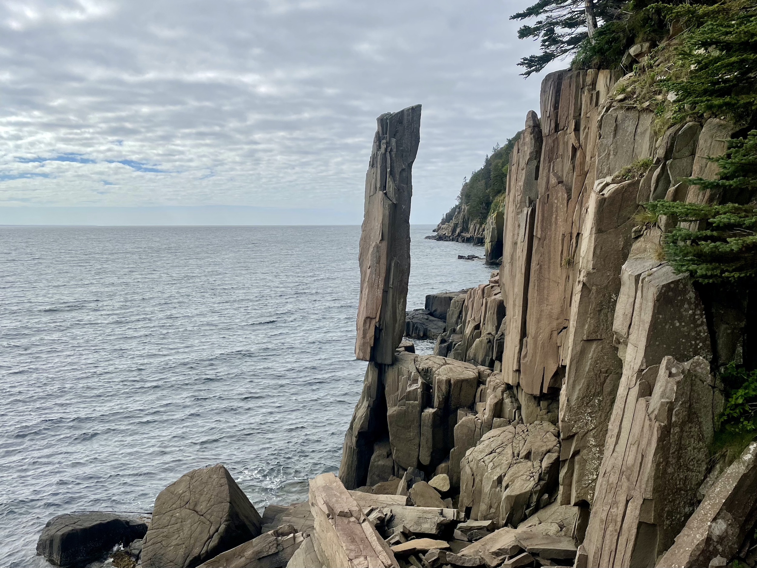Balancing Rock Trail Natural Attraction in Nova Scotia Out & Across