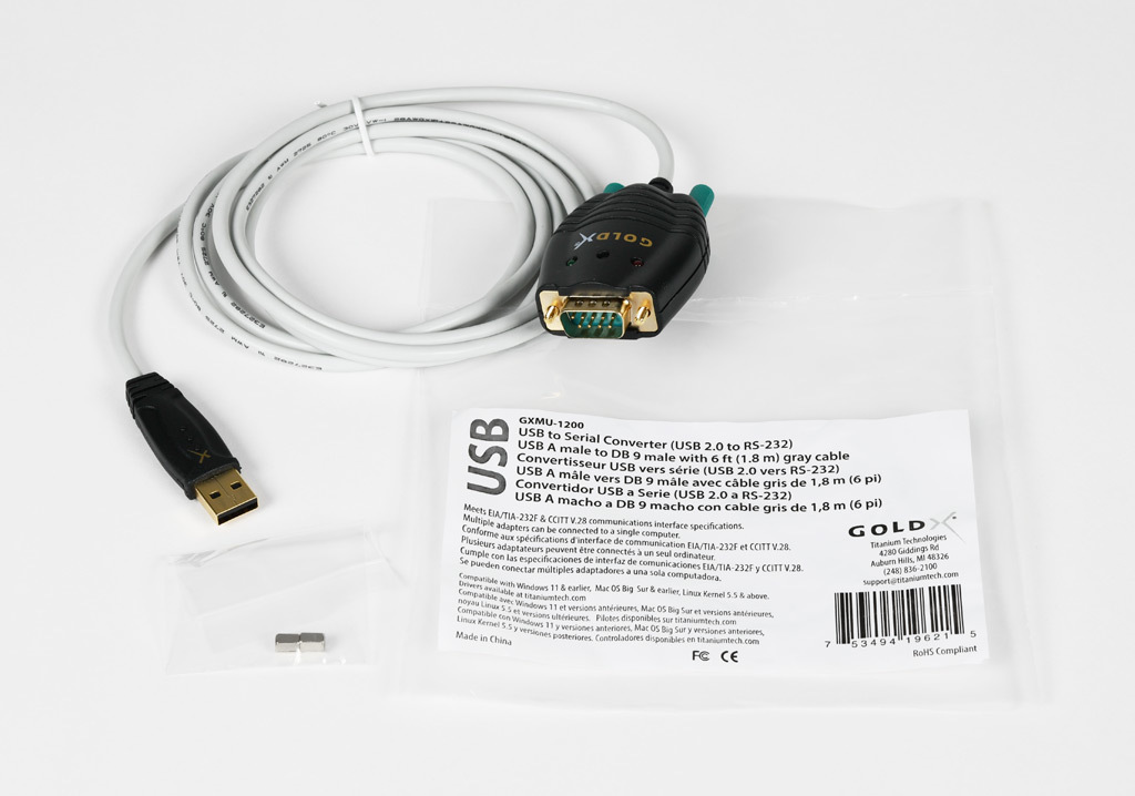 GoldX USB to Serial Cables Outback Guidance
