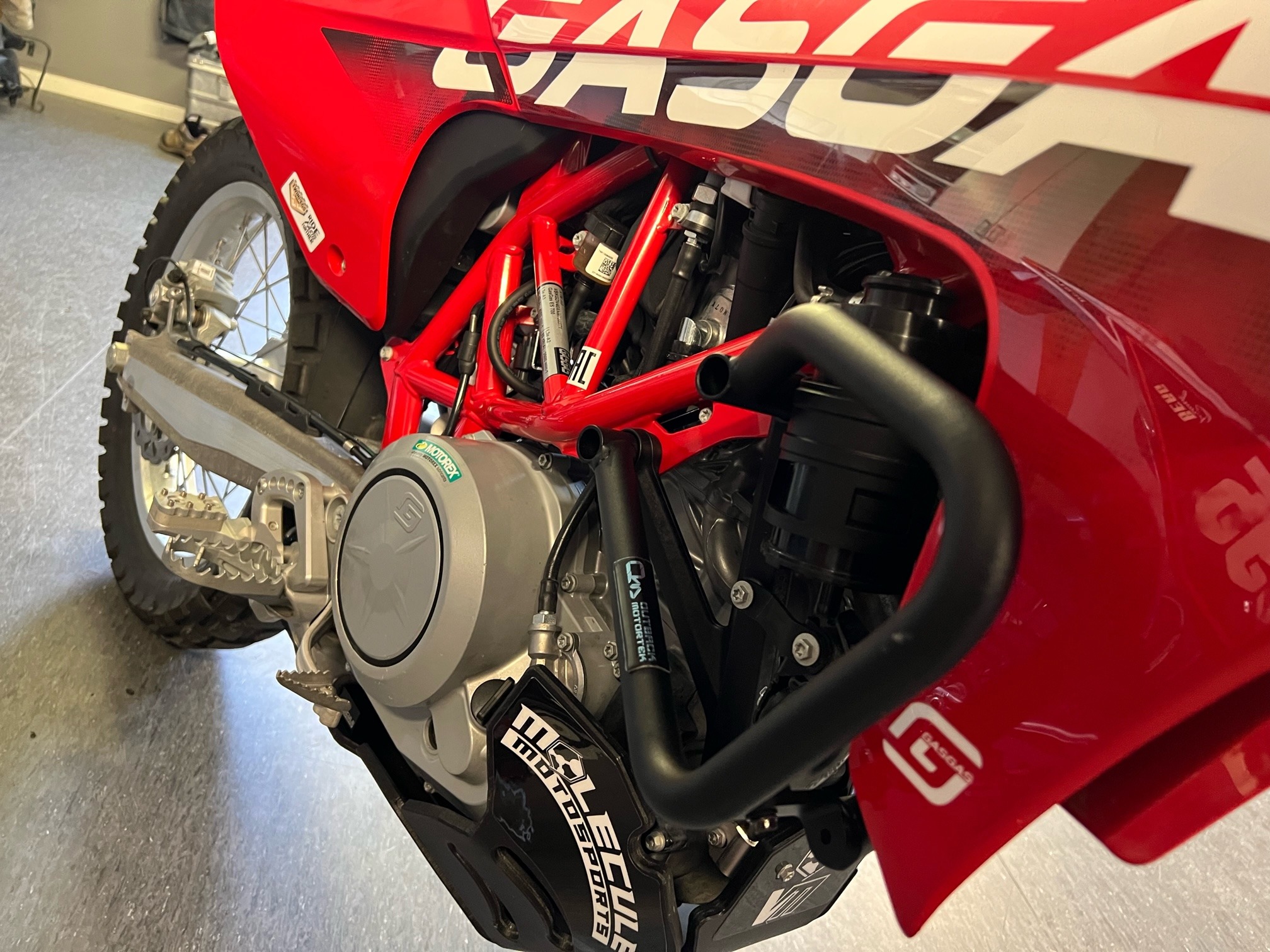 GasGas ES 700 / SM 700 Crash Bars Outback Motortek United Kingdom