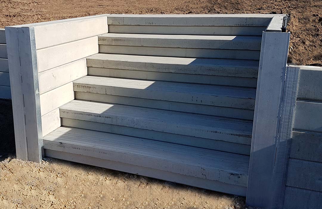 Concrete Sleeper Step Kits Outback Sleepers Australia