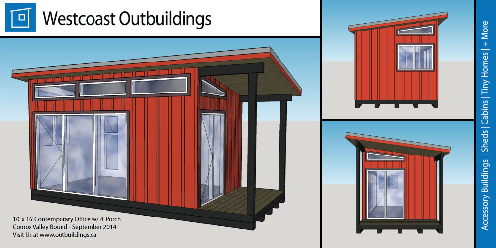 Comox Valley Modular Office Outbuild