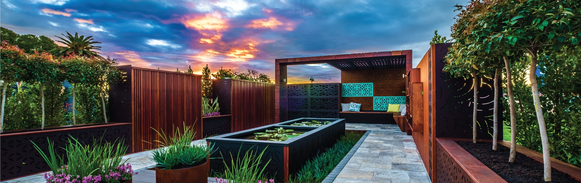 Decorative Garden Screens Perth Shelly Lighting